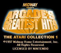 Arcade's Greatest Hits: The Atari Collection 1 screenshot, image №728193 - RAWG