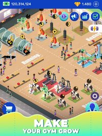 Idle Fitness Gym Tycoon - Game screenshot, image №2190160 - RAWG