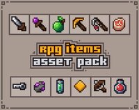 RPG Pixel items asset pack screenshot, image №3439592 - RAWG