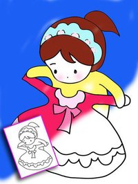 Coloring Book: Sweet Doll screenshot, image №887664 - RAWG