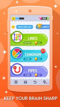 Puzzle Out - Pipes, Hexa Lines, Unblock, Tangram screenshot, image №1356796 - RAWG