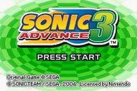 Sonic Advance 3 screenshot, image №733566 - RAWG