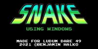 Snake Using Windows screenshot, image №3047947 - RAWG