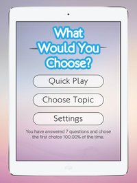 Would You Choose? - Questions screenshot, image №1727838 - RAWG