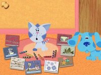 Blue's Clues: Blue's Art Time Activities screenshot, image №3902338 - RAWG