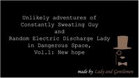 Unlikely adventures of Constantly Sweating Guy and Random Electric Discharge Lady in Dangerous Space screenshot, image №1229409 - RAWG