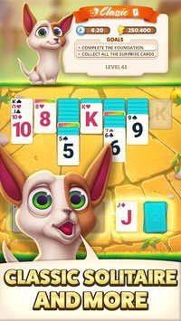 Solitaire Pets Adventure - Classic Card Game screenshot, image №1476213 - RAWG