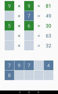 Multiplication table Premium screenshot, image №1562514 - RAWG