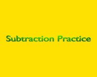 Subtraction Practice screenshot, image №2809084 - RAWG