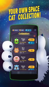 Space Cat Evolution: Kitty collecting in galaxy screenshot, image №1577341 - RAWG
