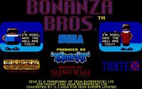 Bonanza Bros. (1990) screenshot, image №747653 - RAWG