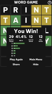 Word Game (itch) (josfeld) screenshot, image №3184652 - RAWG