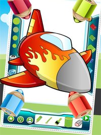 Flying on Plane Coloring Book World Paint and Draw Game for Kids screenshot, image №1632814 - RAWG
