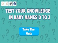 Baby Names D to J screenshot, image №1671168 - RAWG