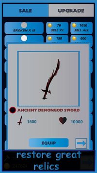 Blacksmith Hero ( RPG Clicker) screenshot, image №1833697 - RAWG