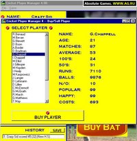 Cricket Player Manager 4 screenshot, image №306259 - RAWG