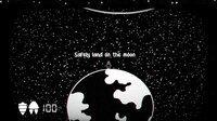 Safely land on the moon - r/SoloDevelopment game jam submission screenshot, image №2835823 - RAWG