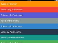 GuideApp - How To Play for Pokemon Go screenshot, image №1694856 - RAWG