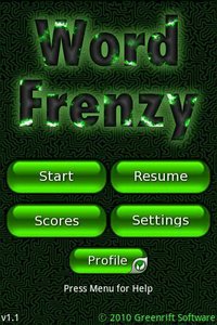 Word Frenzy screenshot, image №1384097 - RAWG