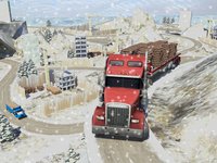 Winter Truck Driver Cargo Simulator Game screenshot, image №1992038 - RAWG