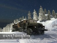 Winter Timber Truck Simulator screenshot, image №1789527 - RAWG