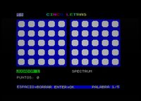Cinco Letras screenshot, image №3265009 - RAWG
