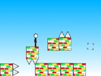 Stickman Platformer (scratch) short game screenshot, image №3544415 - RAWG