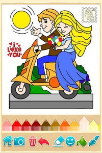 Coloring game for girls and women screenshot, image №1555517 - RAWG