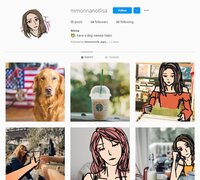 An Instagram stalking game: What is she up to? screenshot, image №3597583 - RAWG