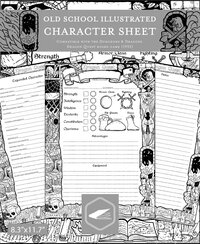 Old School Illustrated Character Sheet screenshot, image №3014266 - RAWG