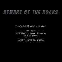 BEWARE OF THE ROCKS! screenshot, image №2471995 - RAWG