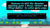 KillTheMonster Shooting Game screenshot, image №2680251 - RAWG
