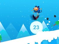 Dog on Snow Ball screenshot, image №1703805 - RAWG