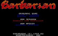 Barbarian (1987) screenshot, image №743896 - RAWG