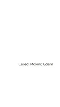 make cereal in your house screenshot, image №3744858 - RAWG