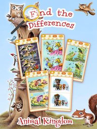 Animal Kingdom Spot the Difference Picture Hunter Puzzle Games for Kids and Family- Search and find differences in each pic! Educational Edition screenshot, image №1843451 - RAWG