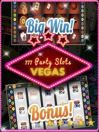 777 Vegas Party Slots Casino - Classic Edition with Blackjack, Roulette Way & Bonus Jackpot Games screenshot, image №892504 - RAWG