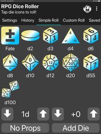 RPG Dice-Roller screenshot, image №2330165 - RAWG