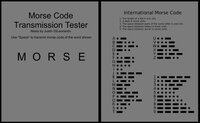 Morse Code Transmission Tester screenshot, image №2472228 - RAWG