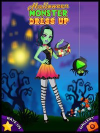 A Monster Make-up Girl Dress up Salon - Style me on a little spooky holiday night makeover fashion party for kids screenshot, image №1596733 - RAWG