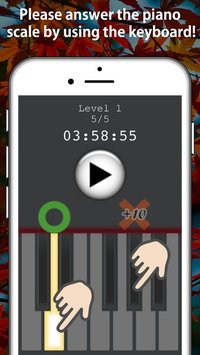 Answer the scale from the sound of a piano. screenshot, image №1751598 - RAWG