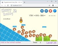 HarryRabby2 Addition and Subtraction questions with large numbers FREE screenshot, image №1870775 - RAWG