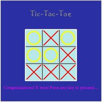 Tic-Tac-Toe (vaibhavkr) screenshot, image №2550656 - RAWG