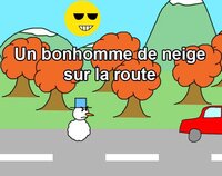 Un bonhomme de neige sur la route screenshot, image №3149412 - RAWG