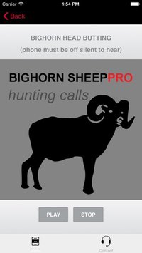 REAL Bighorn Sheep Hunting Calls - 8 Bighorn Sheep CALLS & Bighorn Sheep Sounds! - (ad free) BLUETOOTH COMPATIBLE screenshot, image №2066549 - RAWG