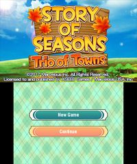 Story of Seasons: Trio of Towns screenshot, image №268068 - RAWG