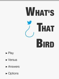 What's That Bird? screenshot, image №971933 - RAWG