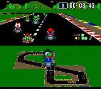 Super Mario Kart Hack IrregularDrivers SNES screenshot, image №2320216 - RAWG