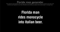 Florida man generator screenshot, image №1952366 - RAWG