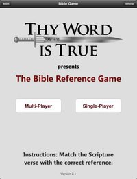 Bible Reference Game screenshot, image №984943 - RAWG